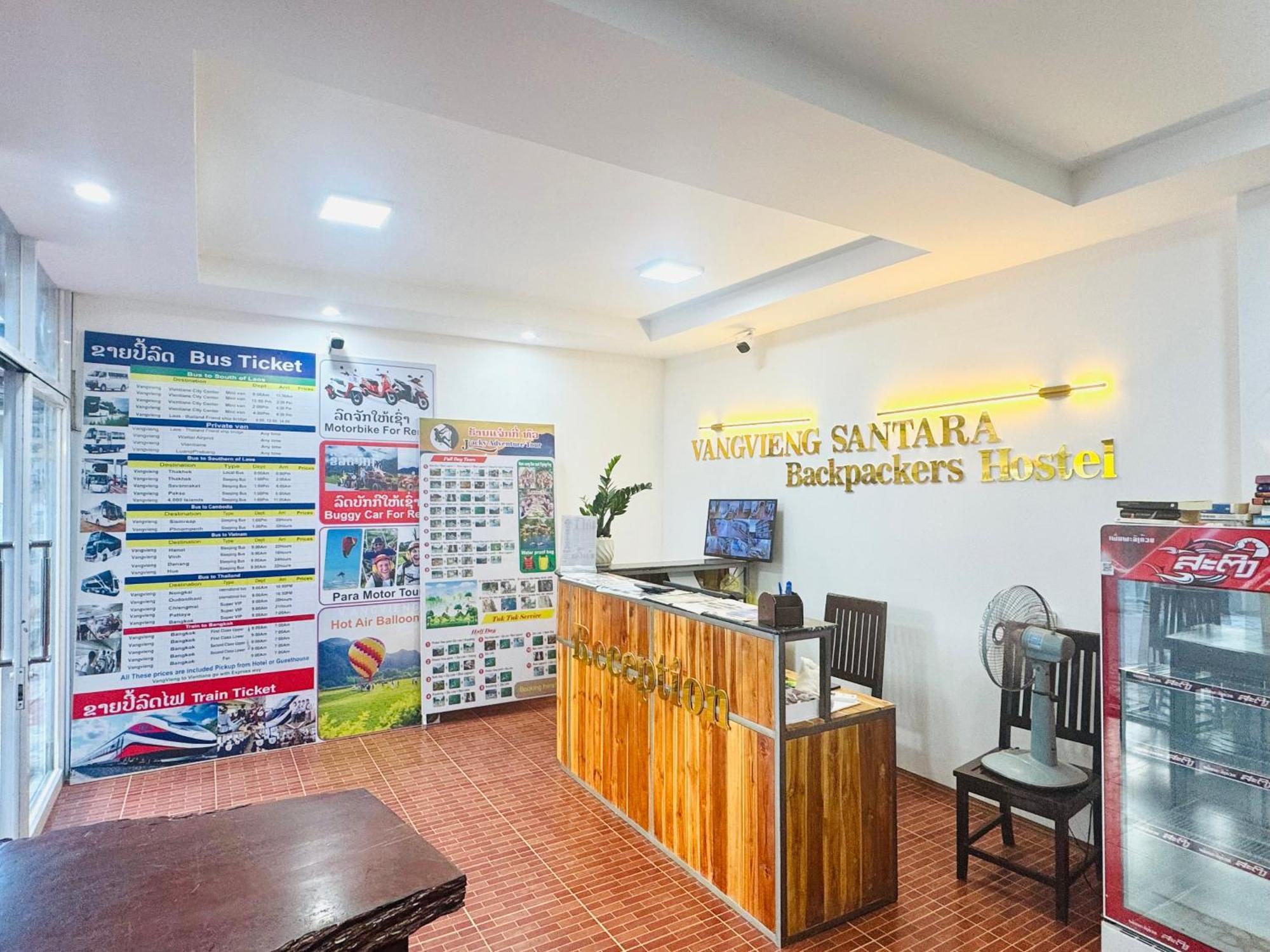 Vang Vieng Backpackers Hostel Exterior photo